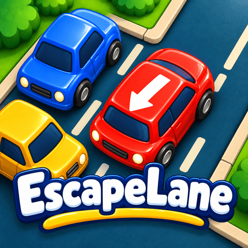 EscapeLane traffic puzzle with colorful cars